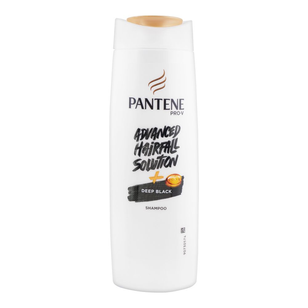 Pantene Advanced Hair Fall Solution + Deep Black Shampoo, 360ml - Main Image