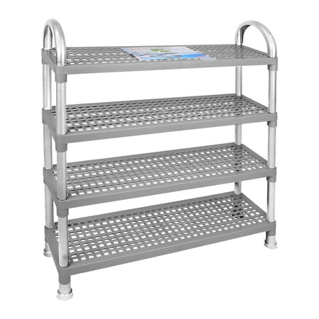 Lion Star Shelf Stand, 4 Stacks, Gray, A-47 - Main Image