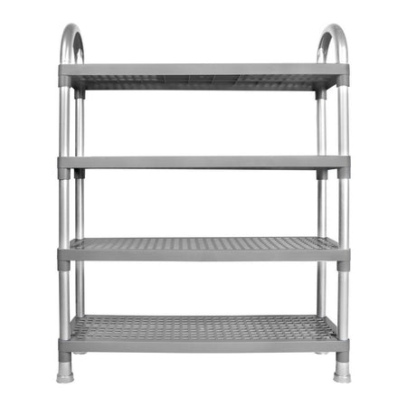 Lion Star Shelf Stand, 4 Stacks, Gray, A-47 - Image 2