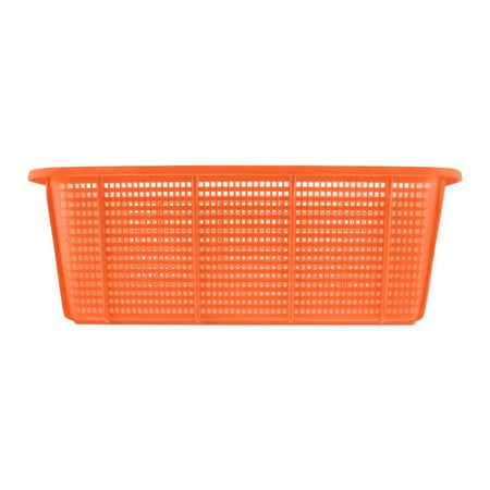 Lion Star Square Multi-Purpose Plastic Basket, Orange, Small, BW-26 - Image 2