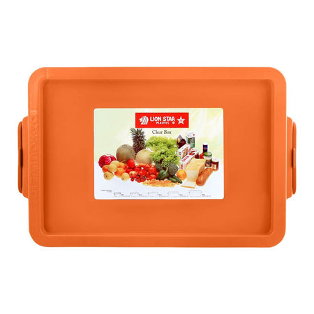 Lion Star Clear Box Multi-Purpose Container, No. 30, Orange, FX-5 - Image 2