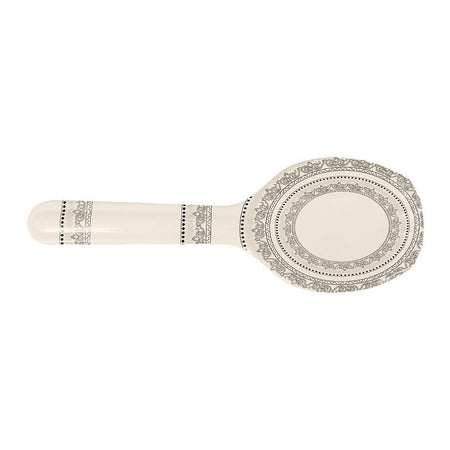 Sky Melamine Big Rice Spoon, Grey, Stylish Design, Durable Kitchen Utensil - Image 2