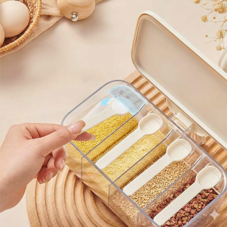 4 in 1 multi compartment seasoning organizer image 3