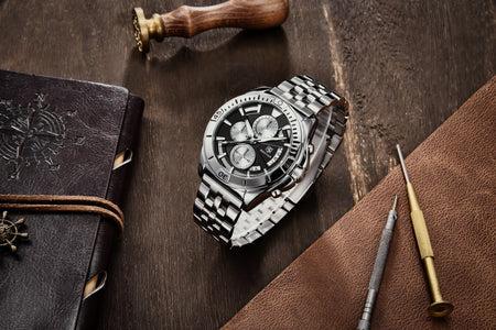 Benyar BY-5180 Skymaster Chronograph Watch image 5