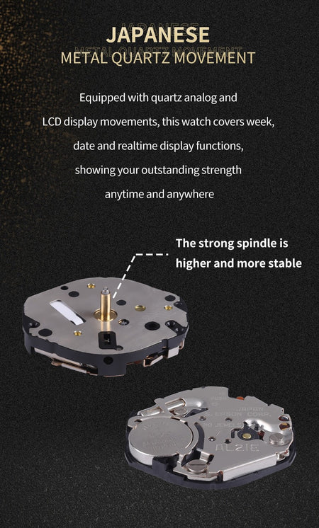 Overfly 9197 Naviforce Analog-Digital Dual Time Chronograph Watch image 7