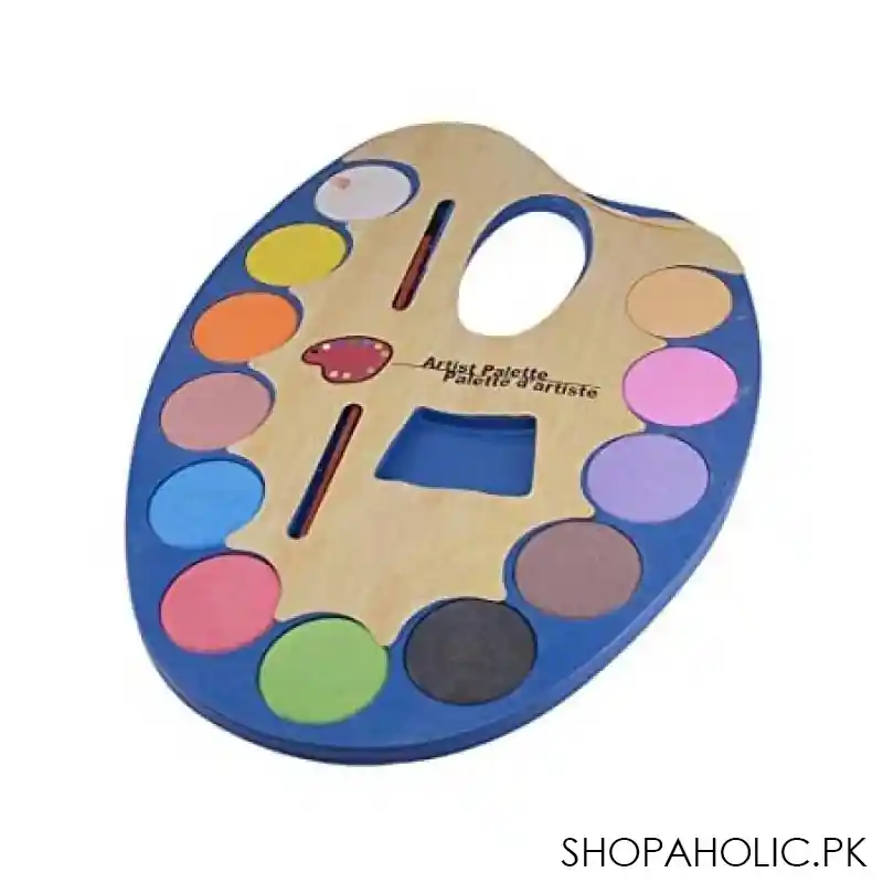 12 color watercolor with brush main image