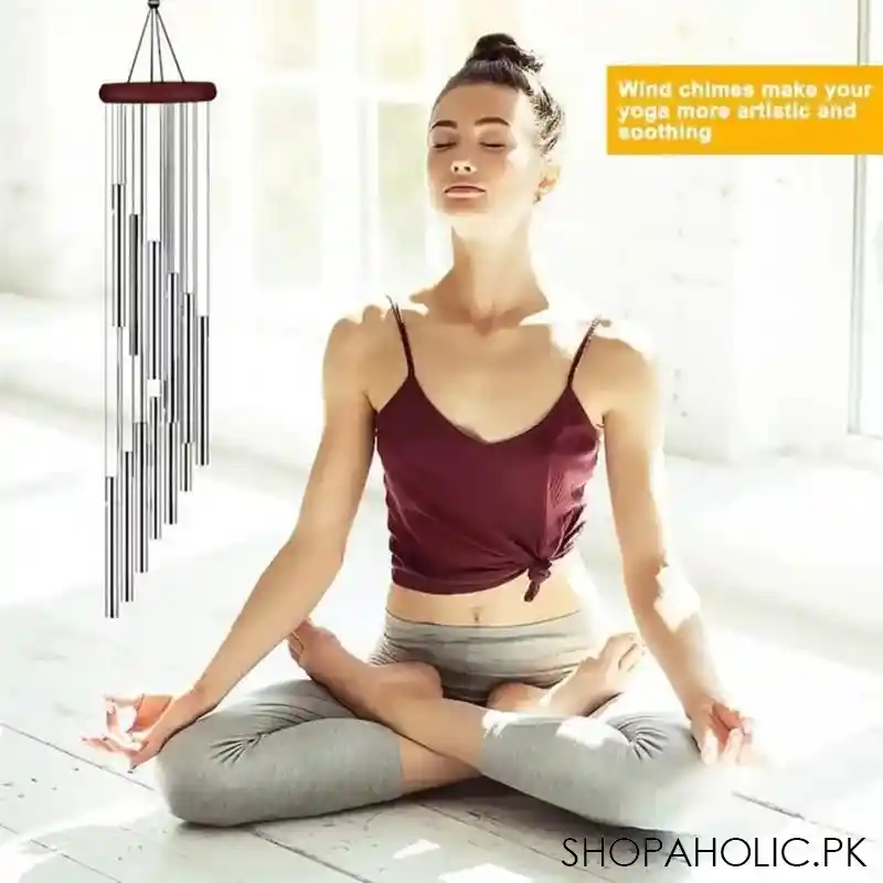 12 tubes metal musical wind chimes image4