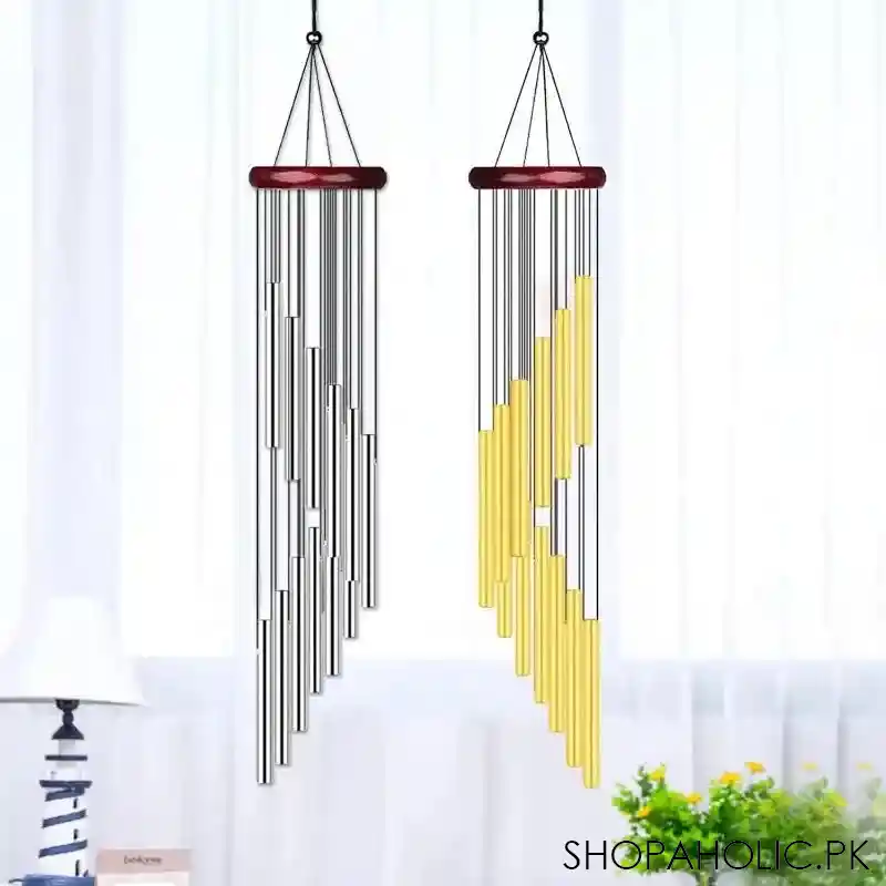12 tubes metal musical wind chimes image5