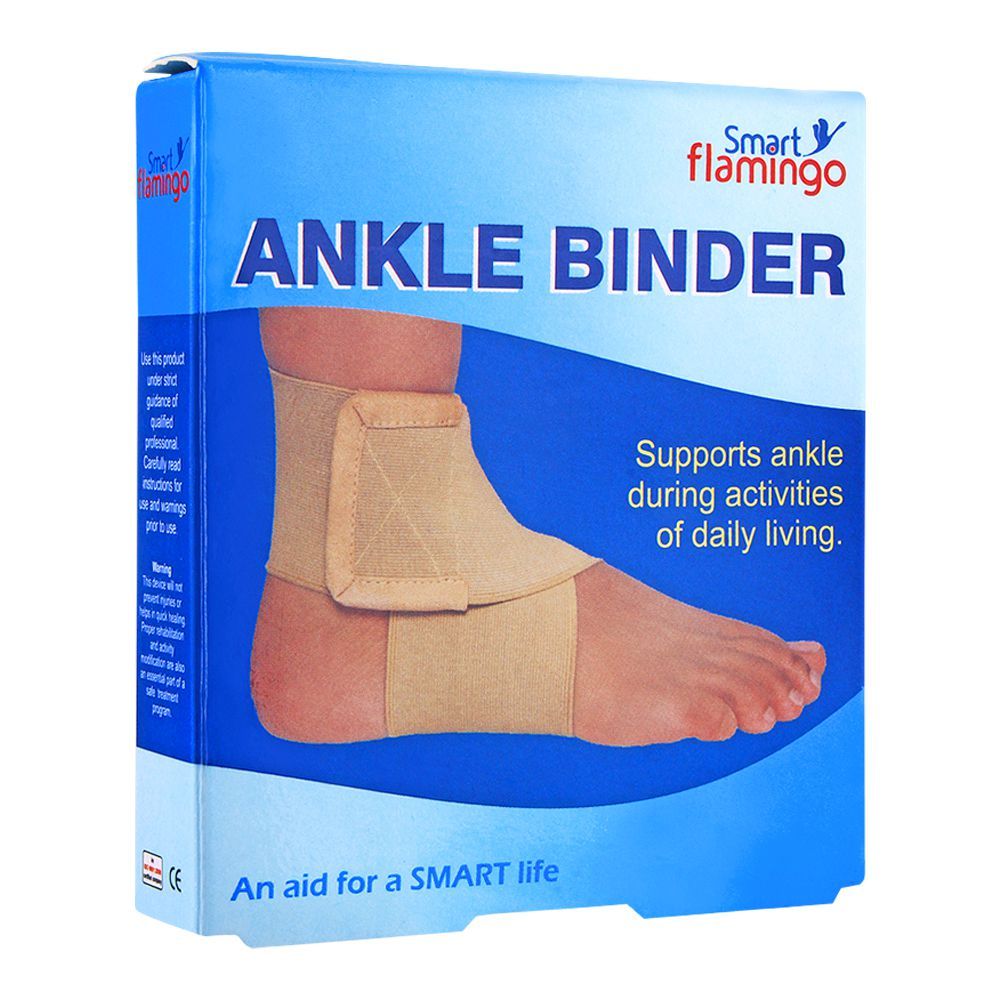 Smart Flamingo Ankle Binder, Medium - Main Image