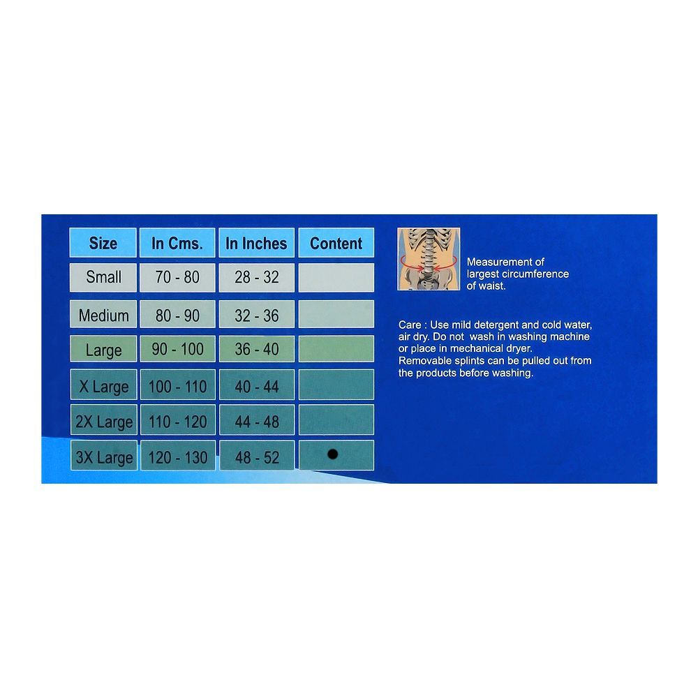 Smart Flamingo Lumbar Sacro Belt, 3XL - Image 5