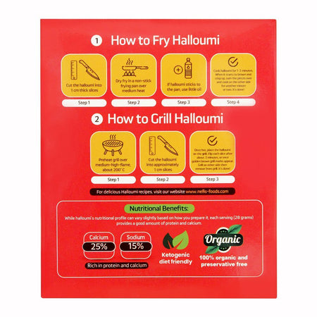Halloumi Traditional Cyprus Cheese, 200g - Image 3