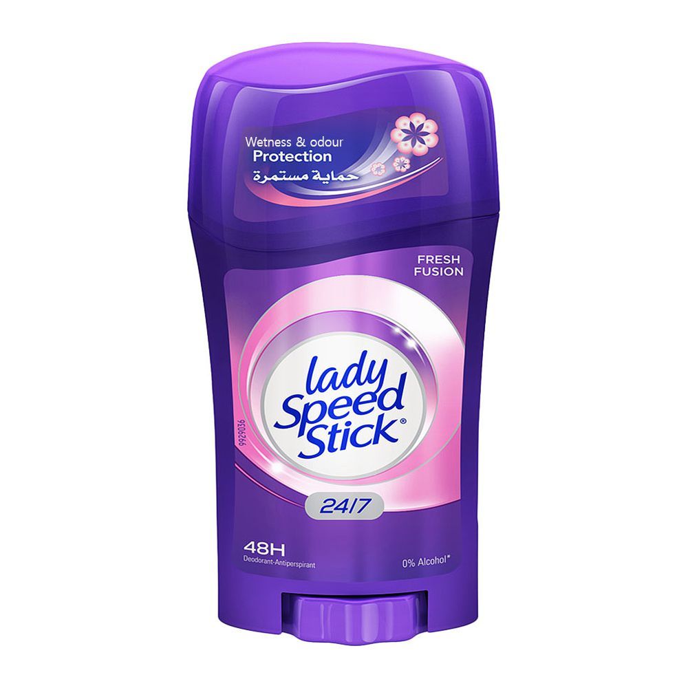 Lady Speed Stick Fresh Fusion 48H Deodorant Stick For Women, 45g - Main Image