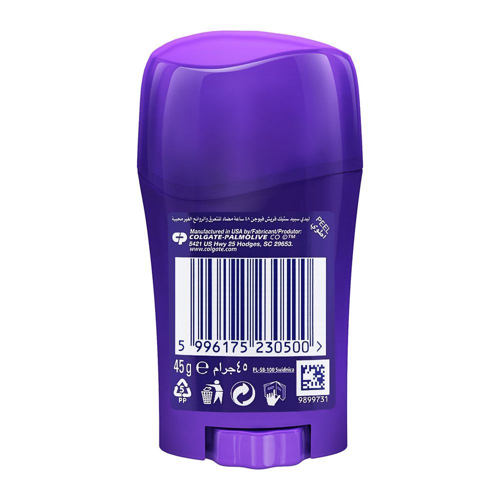Lady Speed Stick Fresh Fusion 48H Deodorant Stick For Women, 45g - Image 2