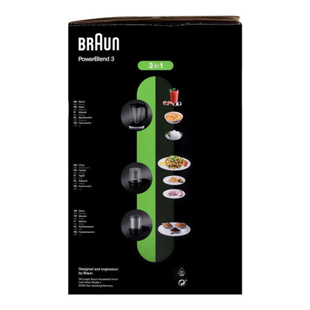 Braun 3-In-1 PowerBlend 3 Blender, JB-3123 - Image 6