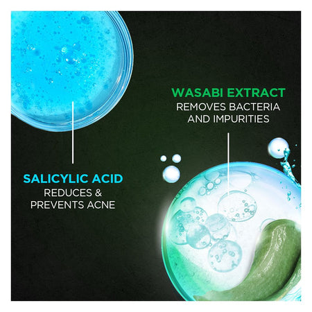 Garnier Power White Face Wash & Shaving Foam 100ml - Image 3