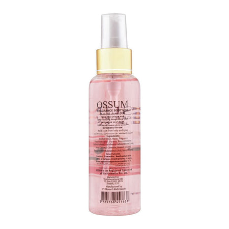 Ossum Peach Fragrance Body Mist, 120ml - Image 2