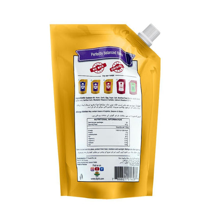 Dipitt Garlic Mayonnaise, Pouch, 400g - Image 3