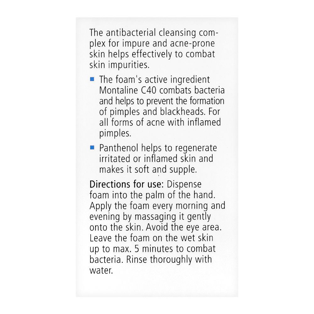 Seba Med Anti-Bacterial Cleansing Foam For Impure & Acne-Prone Skin, Science For Healthy Skin, 150ml - Image 3