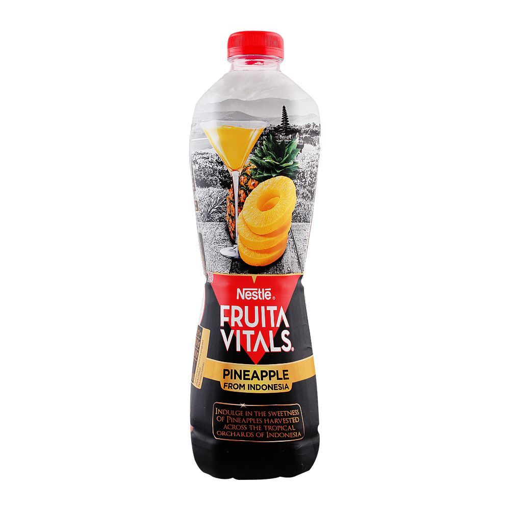 Nestle Fruita Vitals Pineapple Gold Fruit Drink, 1 Liter, Pet - Main Image