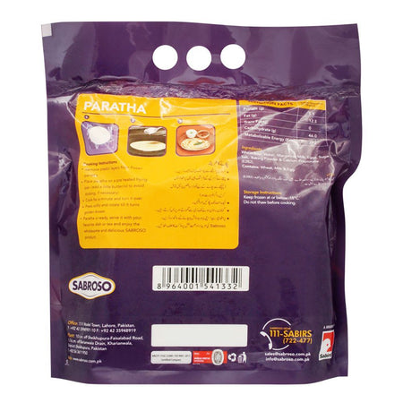 Sabroso Plain Paratha, 5 Pieces, 400g - Image 2