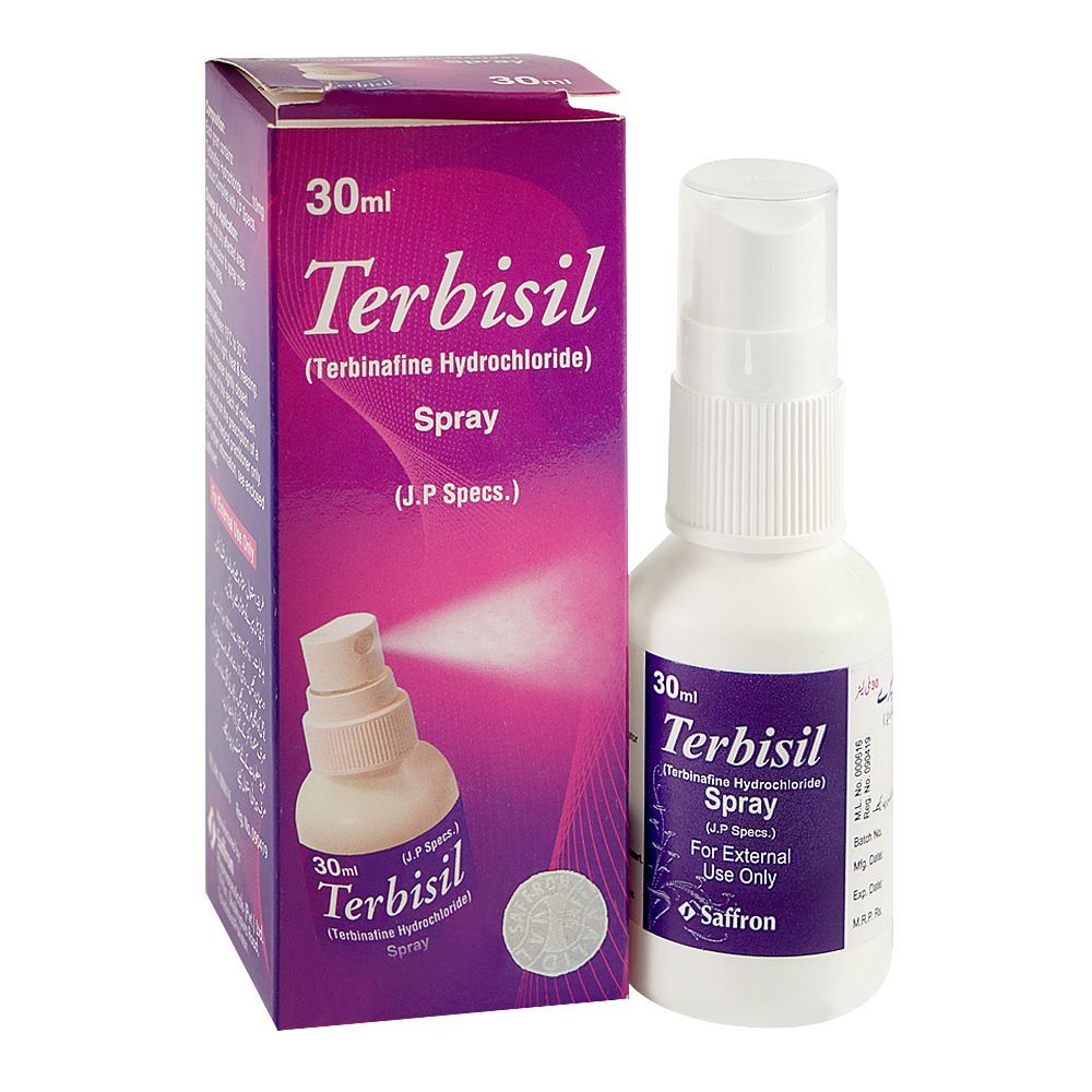 Saffron Pharmaceuticals Terbisil Spray, 30ml - Main Image