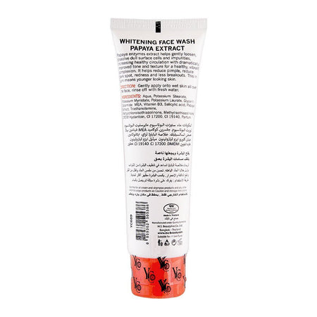 YC Whitening Papaya Extract Face Wash, 100ml - Image 2