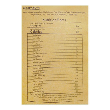 Crispiko Banana Chips Sea Salt, 100g - Image 5