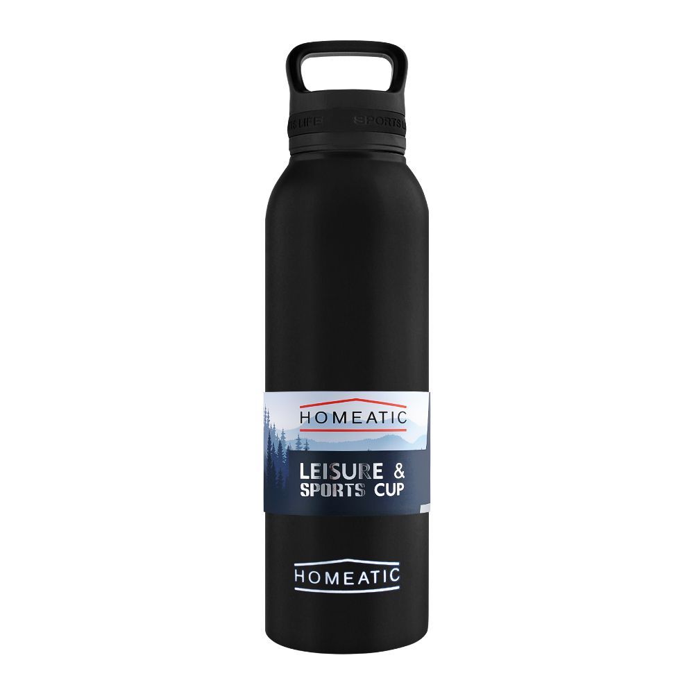 Homeatic Leisure & Sports Cup Steel Water Bottle, Blue, 730ml, KA-034 - Main Image