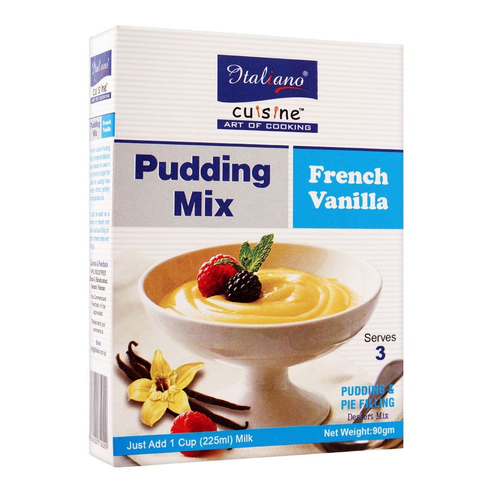Italiano Pudding Mix, French Vanilla, 90g - Main Image