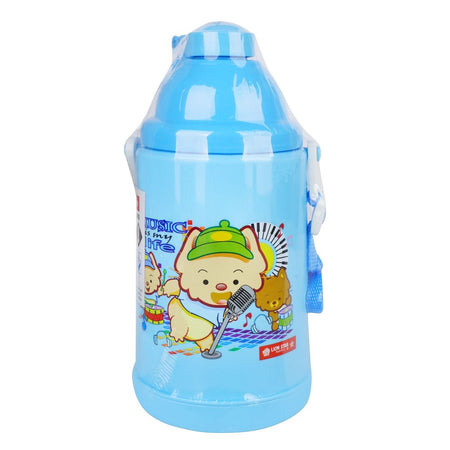 Lion Star Plastic Polar Cooler Water Bottle, 500ml, Blue, HU-29 - Main Image