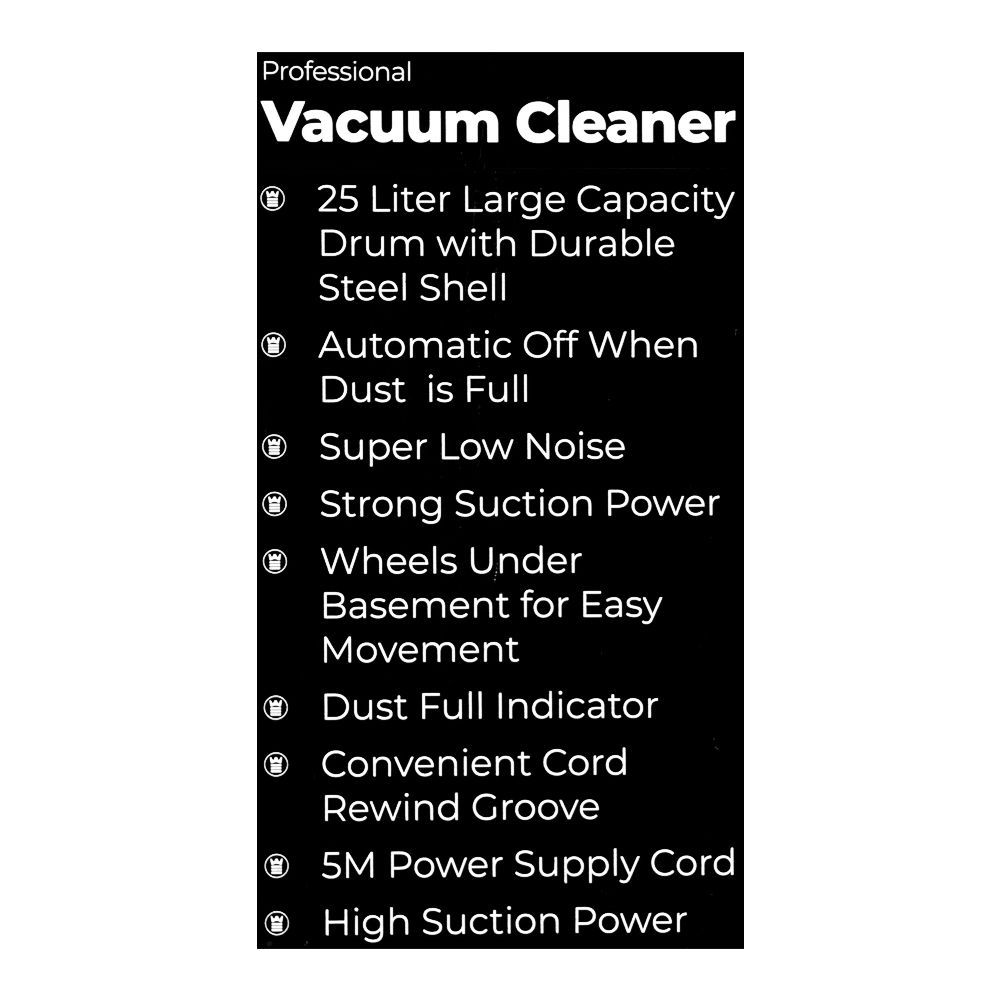 West Point Professional Vaccum Cleaner With Blower Function, WF-3569 - Image 5