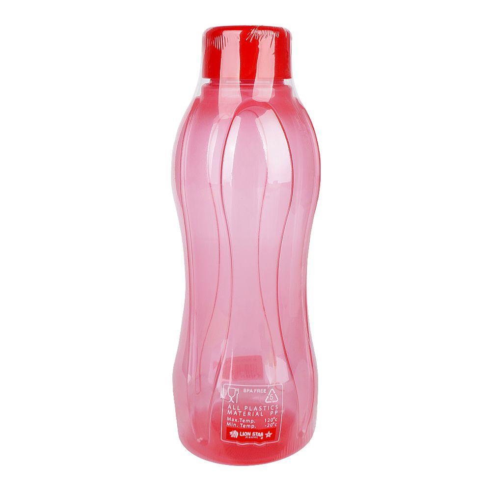 Lion Star Hydro Plastic Water Bottle, 800ml, Red, NH-76 - Main Image