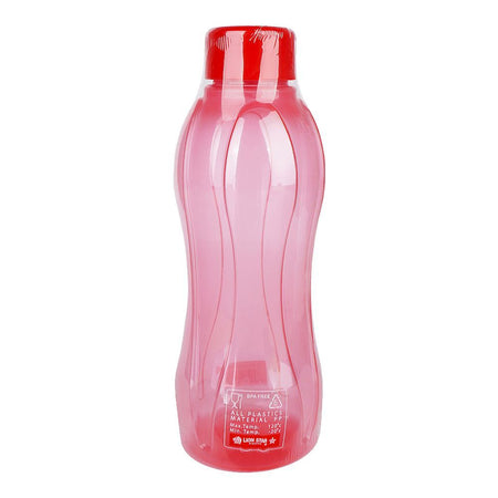 Lion Star Hydro Plastic Water Bottle, 800ml, Red, NH-76 - Main Image