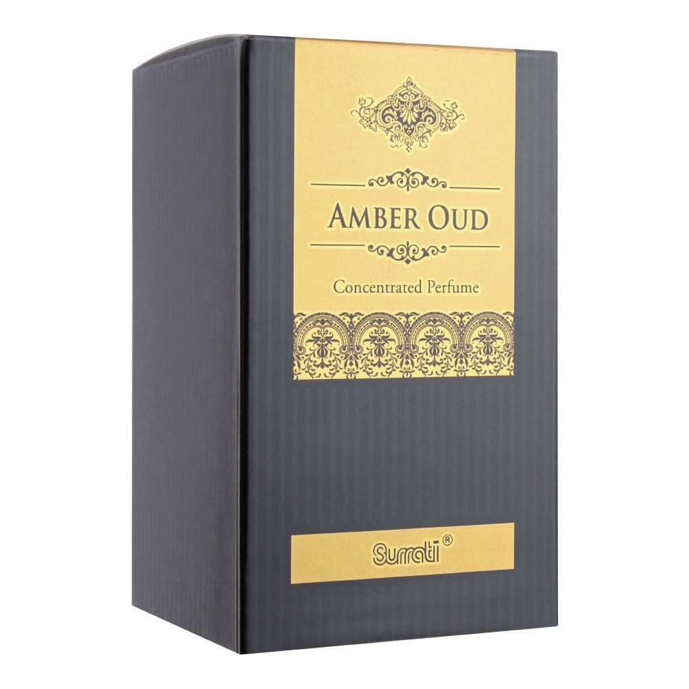 Surrati Amber Oud Concentrated Perfume Oil, Attar For Men & Women, 30ml - Main Image