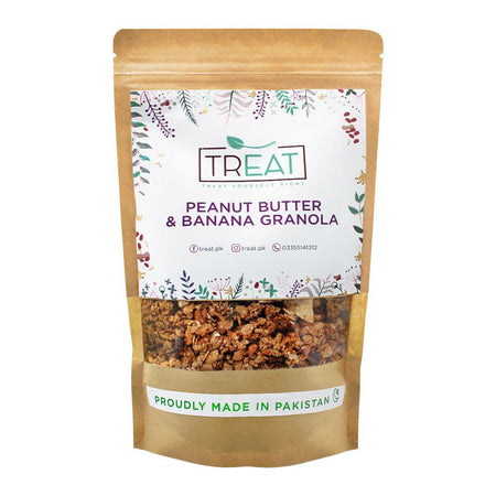 Treat Peanut Butter & Banana Granola, 360g - Main Image