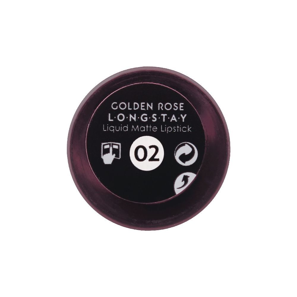 Golden Rose Longstay Liquid Matte Lipstick, 02 - Image 2