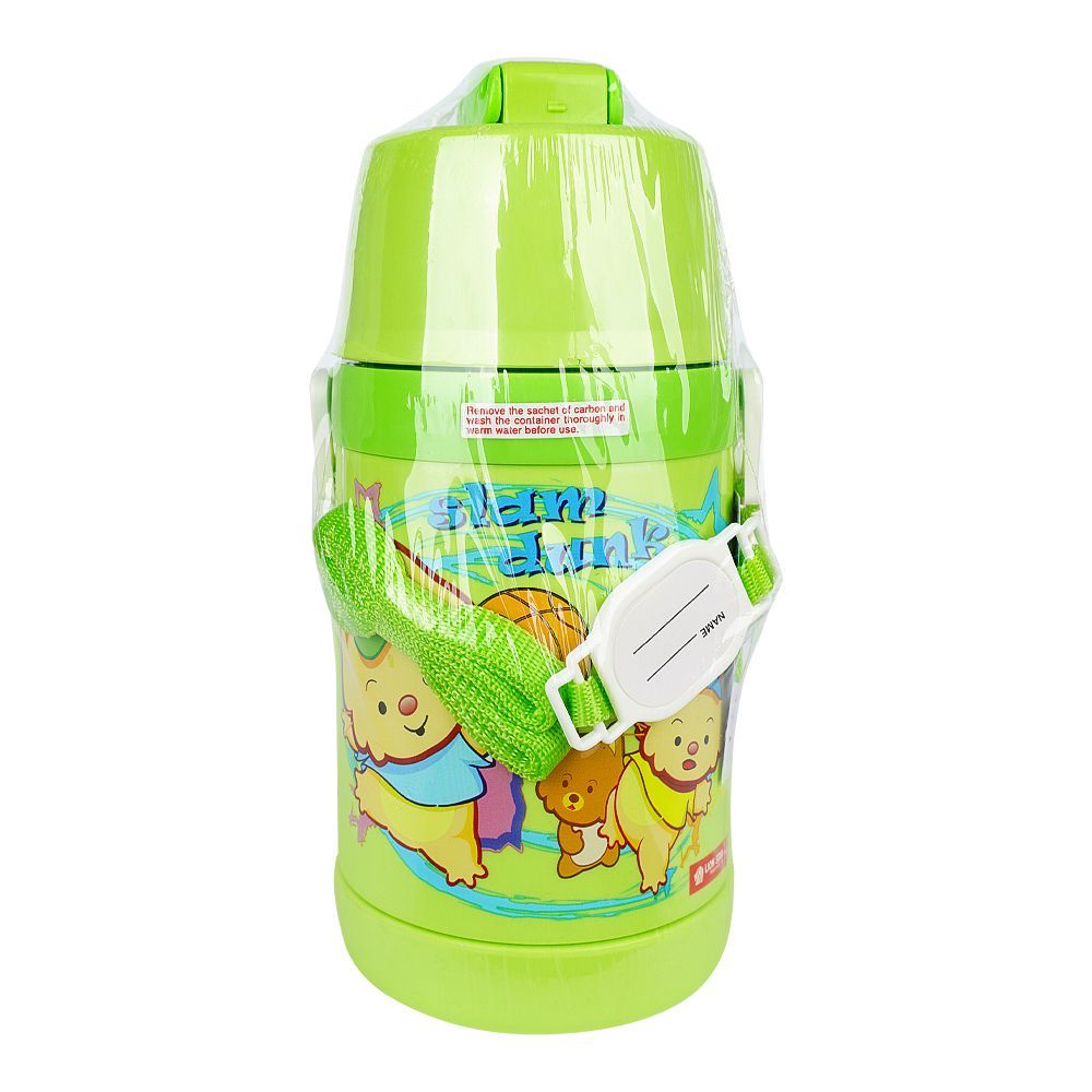 Lion Star Plastic Tikki Cooler Water Bottle, 550ml, Green, HU-36 - Image 2
