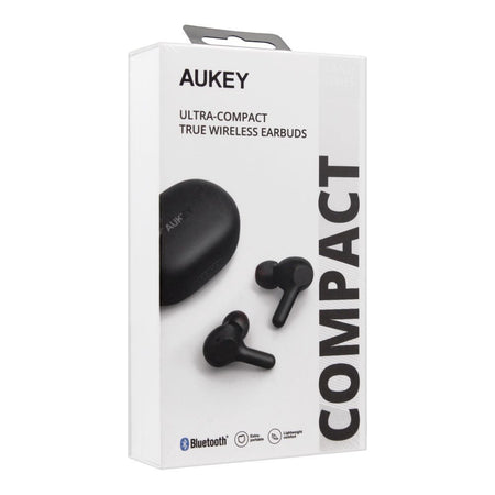 Aukey Ultra Compact True Wireless Earbuds, Black, EP-T25 - Image 5