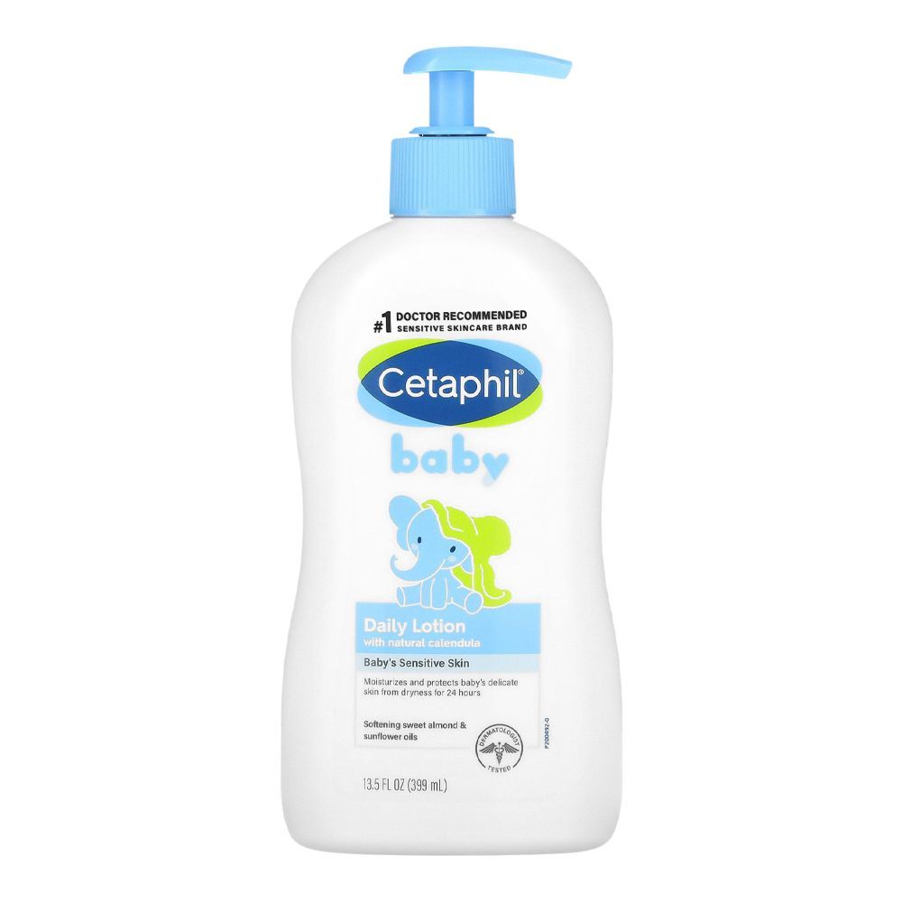 Cetaphil Baby Organic Calendula Daily Face & Body Lotion, 399ml - Main Image