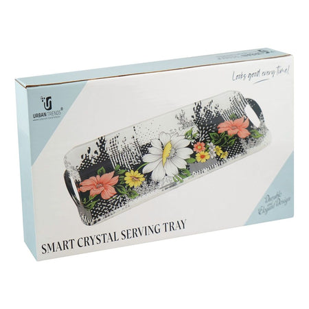 Urban Trends Crystal Smart Serving Tray, ST-02 - Image 4