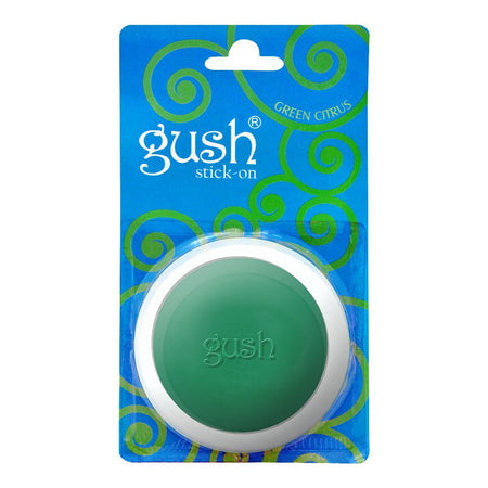 Gush Stick On Freshener, Green Citrus - Main Image