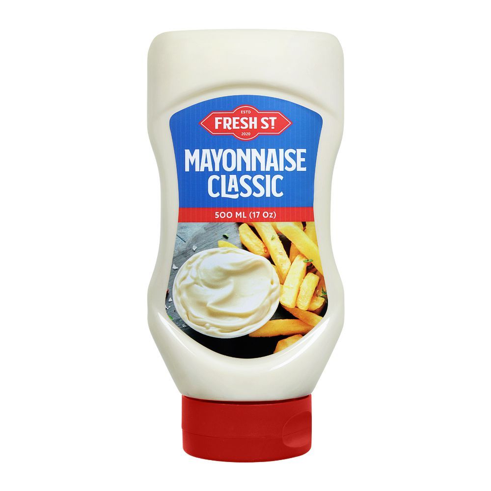 Fresh Street Mayonnaise Classic Squeeze, 500ml - Main Image