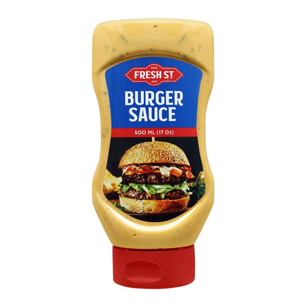 Fresh Street Burger Sauce Squeeze, 500ml - Main Image