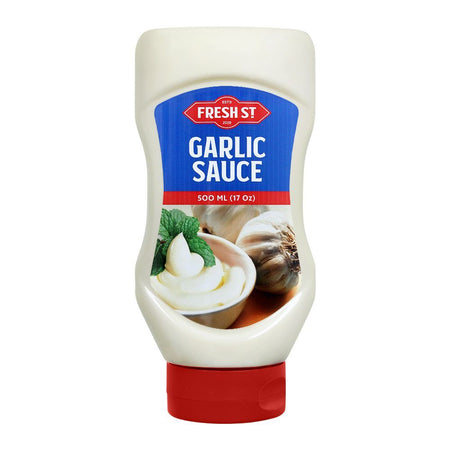 Fresh Street Garlic Sauce Squeeze, 500ml - Main Image