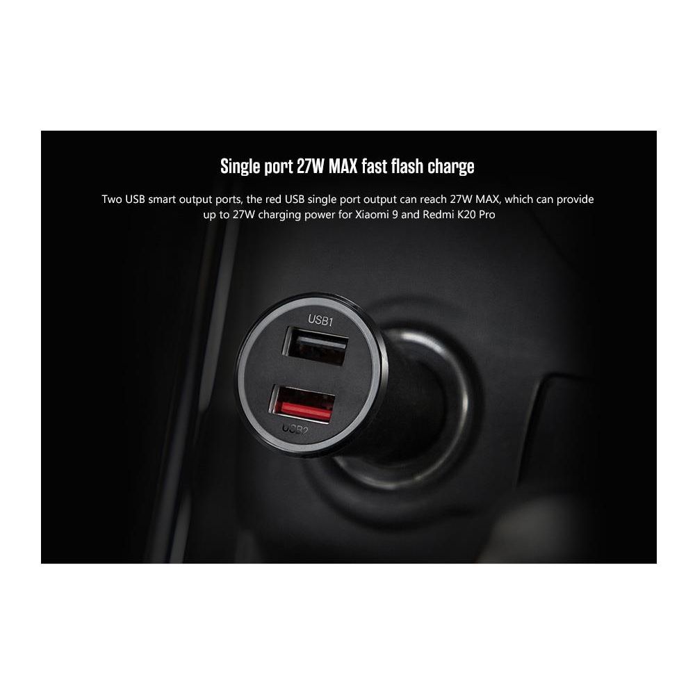MI Dual-Port 37W Car Charger - Image 3