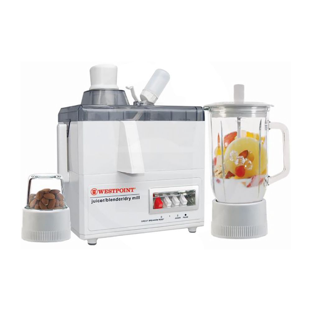 West Point Deluxe Juicer Blender Dry Mil, 750W, WF-8813 - Main Image