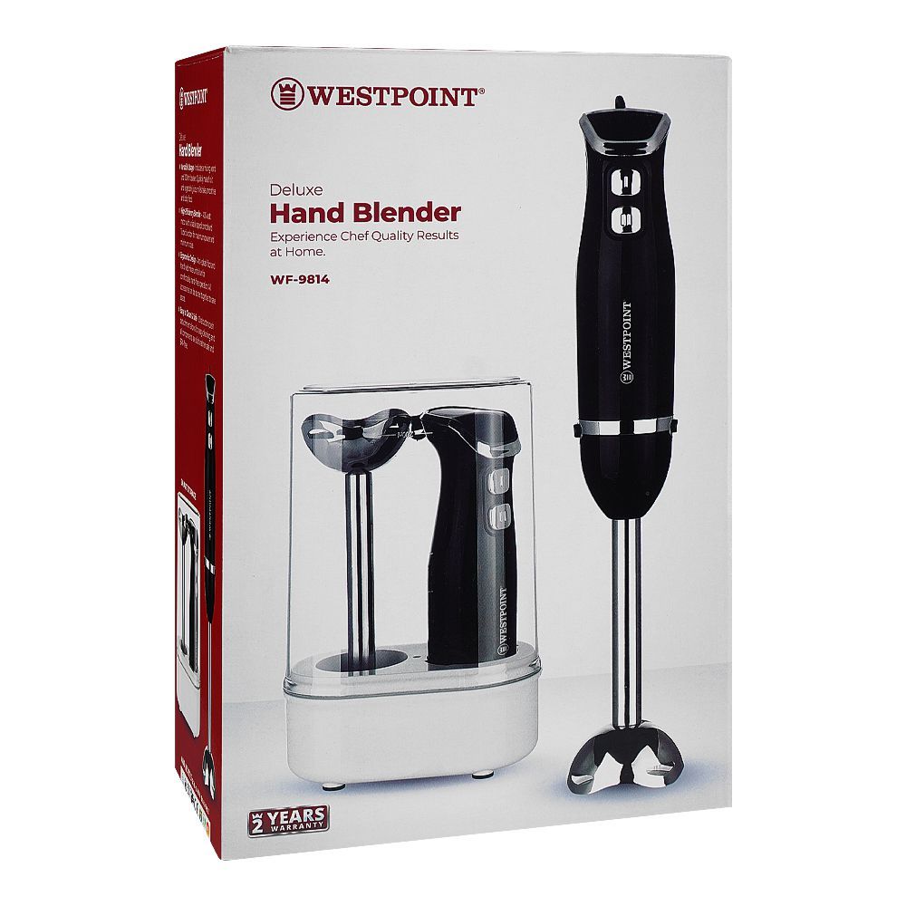 West Point Deluxe Hand Blender, 400W, WF-9814 - Image 2