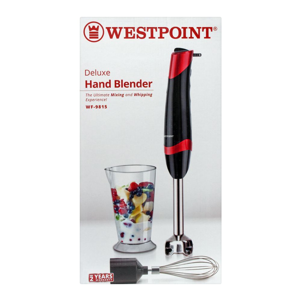 West Point Deluxe Hand Blender, 2-Speed, 400W, WF-9815 - Image 3