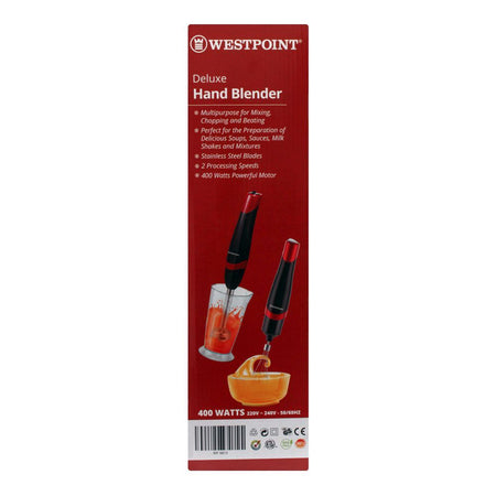 West Point Deluxe Hand Blender, 2-Speed, 400W, WF-9815 - Image 4