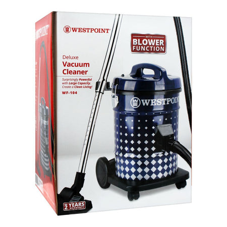 West Point Deluxe Vacuum Cleaner, 20L, 1500W, WF-104 - Image 2